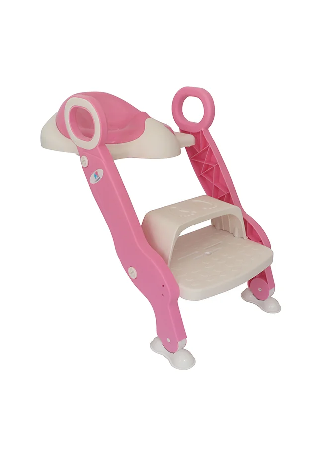 TheKiddoz Steps Baby Potty Traning Seat Pink