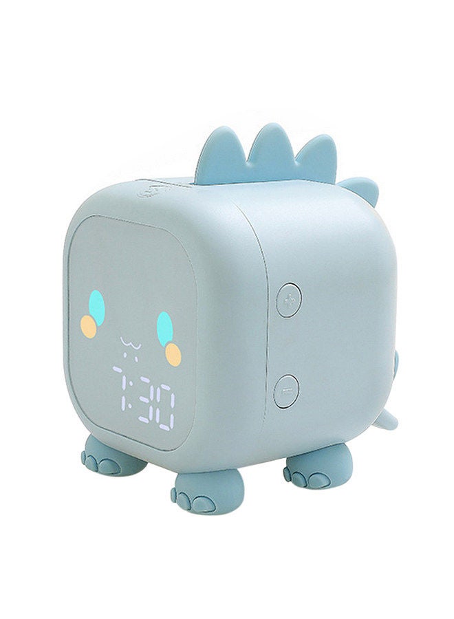 Kids Digital Alarm Clock Night Lights Sleep Trainier 2 Alarms 6 Ringtones Time Temperature Display Sound Control Snoozing Function  - Image 1