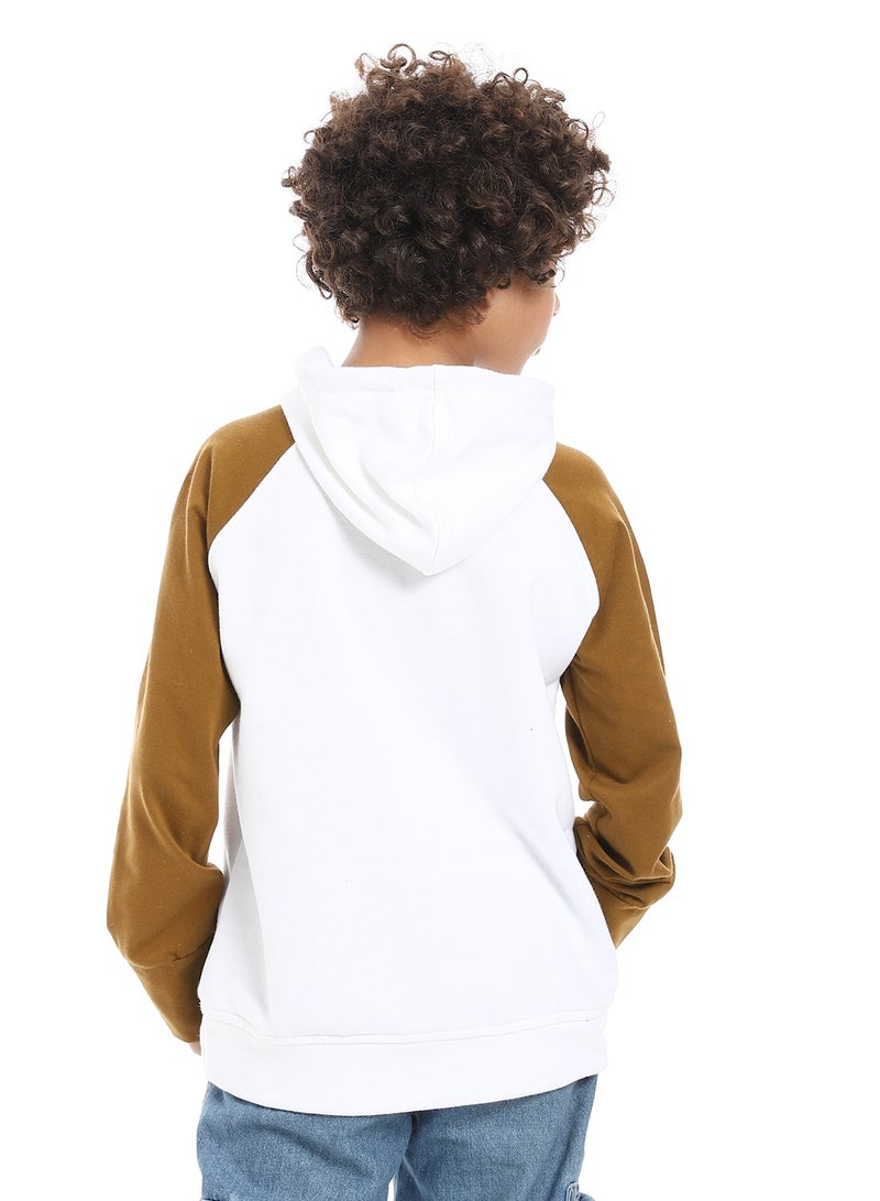 Caesar Boyscotton printed hoodie - Image 3