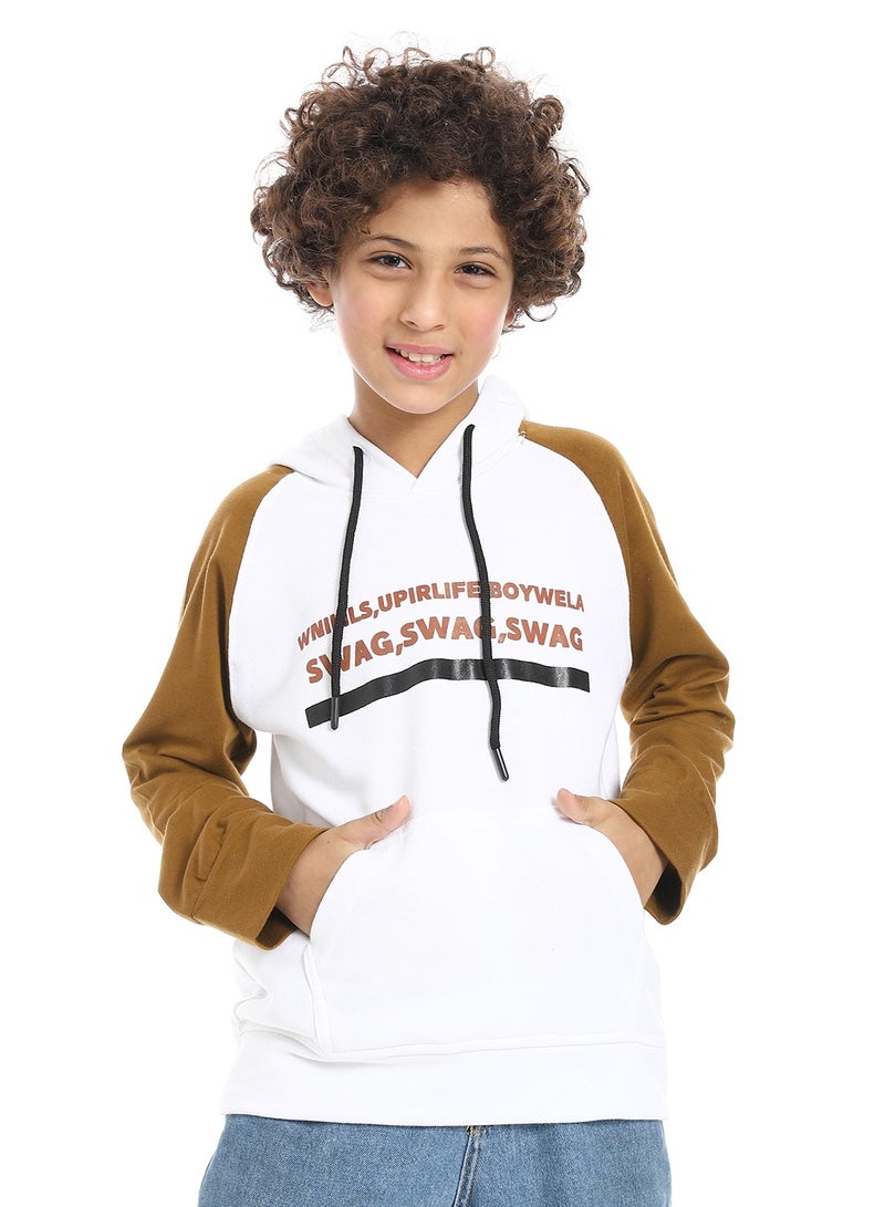 Caesar Boyscotton printed hoodie - Image 2