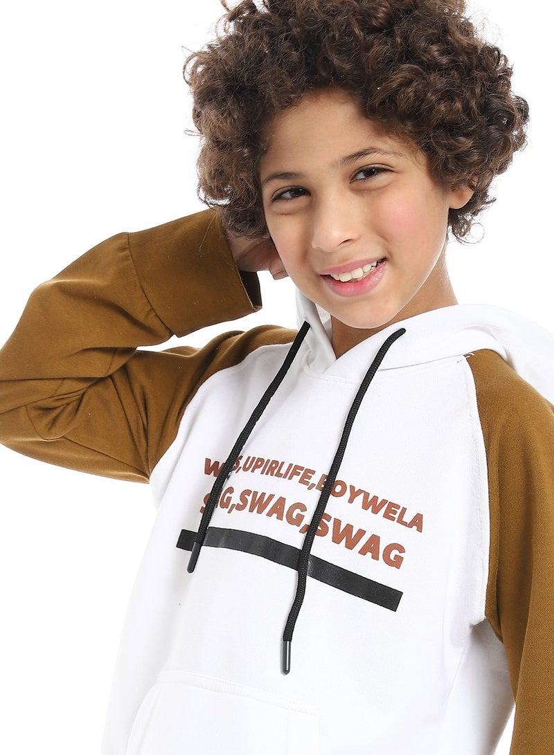Caesar Boyscotton printed hoodie - Image 4