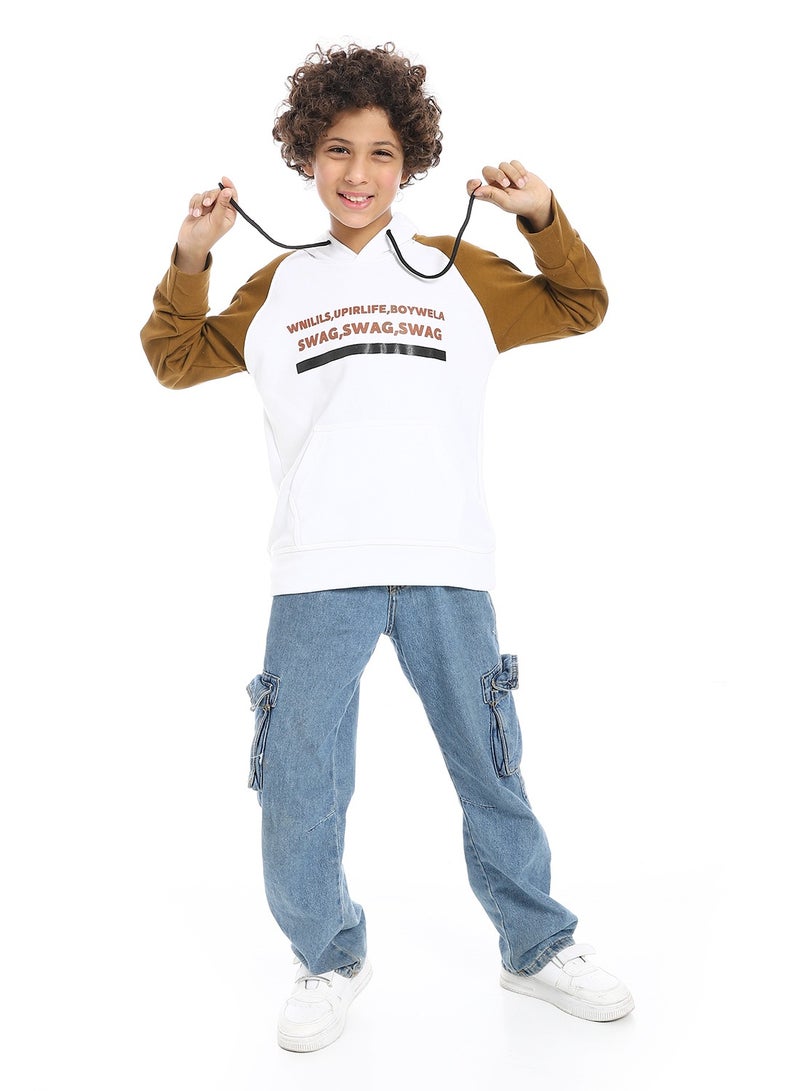 Caesar Boyscotton printed hoodie - Image 5
