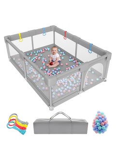 Children's Play Game Fence Indoor Baby Toddler Safety Fence Baby Crawling Playground Baby Playpen With Balls and Handrails