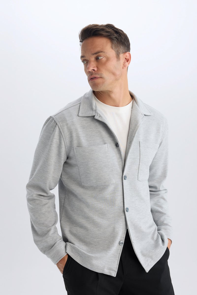 DeFacto Man Regular Fit Overshirt  - Image 4