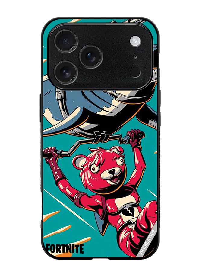 Protective Case Cover For Apple iPhone 17 Pro Max Fortnite Poster Design Multicolour