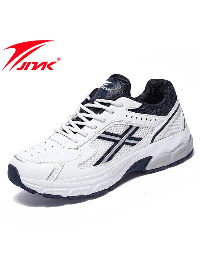 Jinlaike Retro Running Shoes Uni Casual Outdoor Sports Sneakers White Size 40 - Image 1