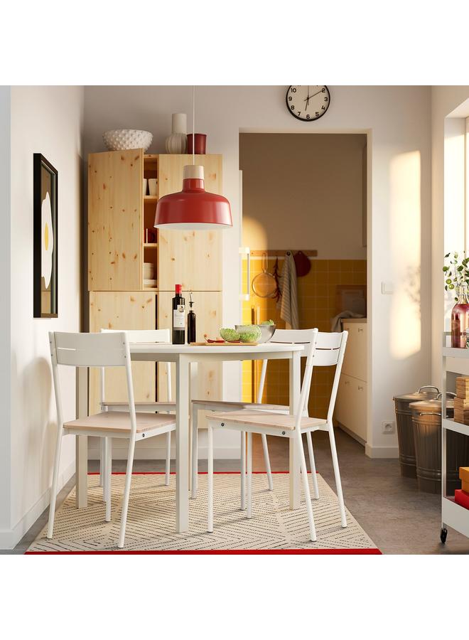 Zaboon Chair, White/Pine - Image 4