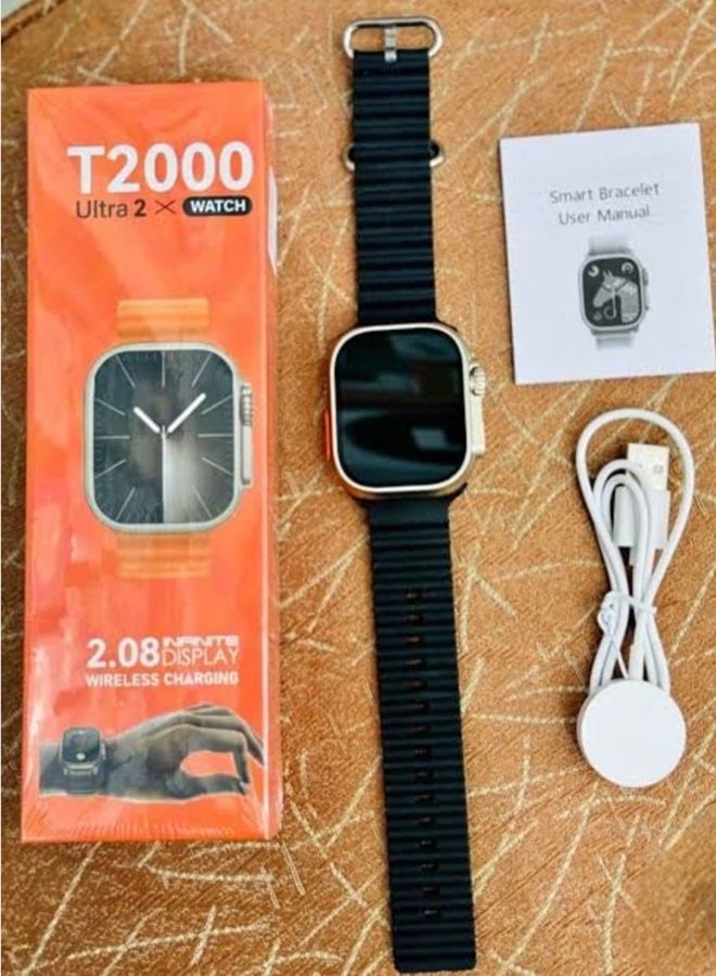 ساعة ذكية T2000 ULTRA 2 شاشة لا نهائية - Image 4