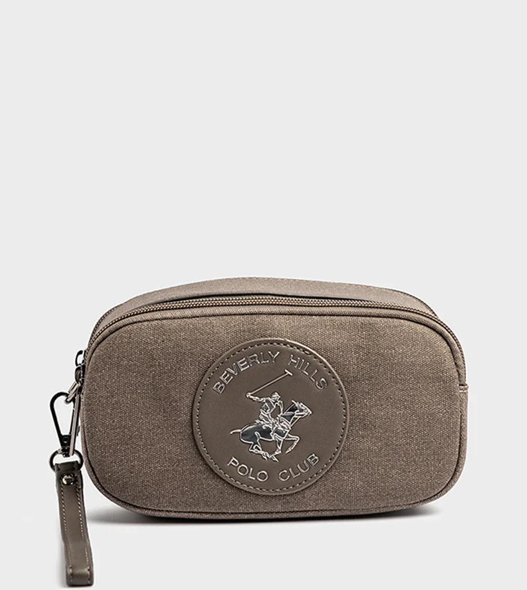 بيفرلي هيلز بولو كلوب حقيبة سفر بسحاب وتفاصيل شعار