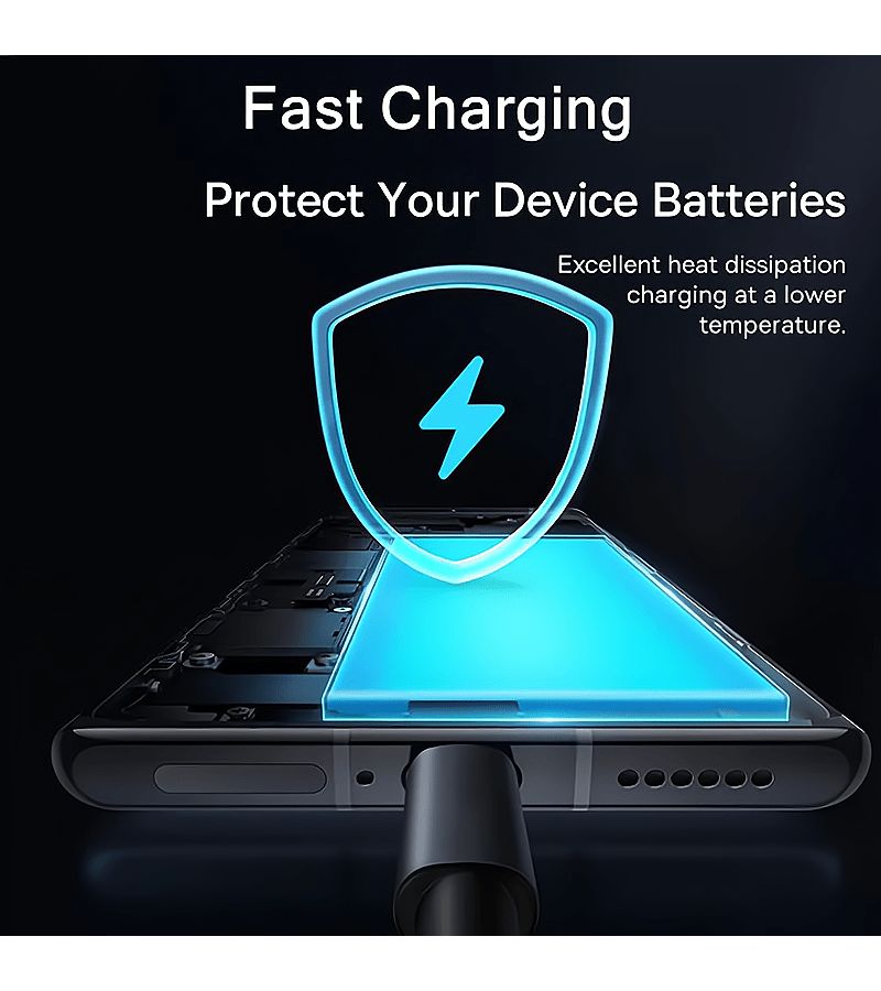 60W USB C To Type C Fast Charging Cable 2m 6.6ft Purple Compatible With Macbook Pro Air Iphone 15 Pro Max Samsung Mobile Devices - Image 5