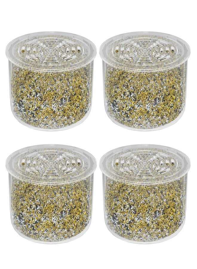 Varycony 4 Pack Shower Head Filter Replacement Cartridge Compatible with All Canopy Handheld & Fixed Filtered Shower Head, Water Softener Filter for Hard Water, Reduce Chlorine and Harmful Substances - Image 1