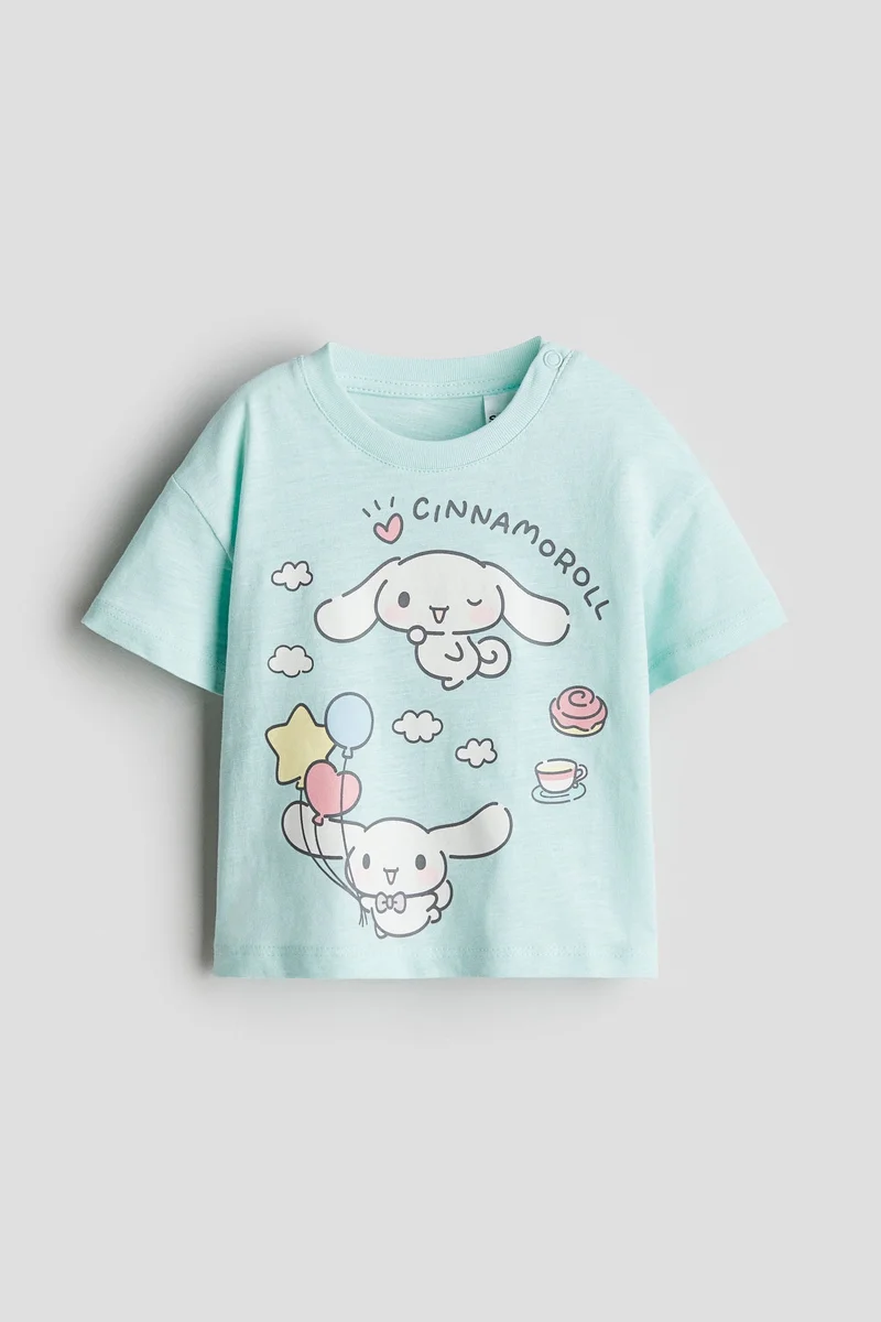 H&M Print-motif cotton T-shirt