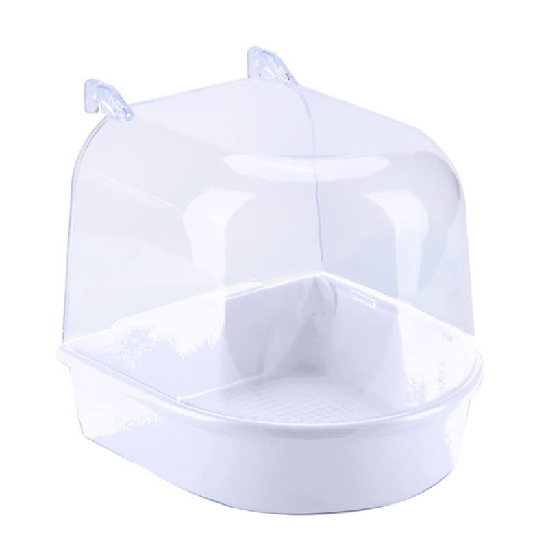 VAYINATO ® Plastic Birds Bath Tub for Birds Cage Small Birds Bathing Box (Random Color) by Petzlifeworld - Image 4