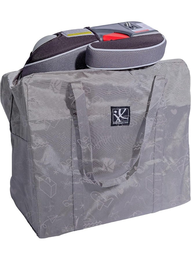 جي إل تشيلدريس DELUXE Booster Go-Go Travel Bag for Backless Booster Seats, Infant Seats  Micro-Folding Strollers, Grey - Image 1