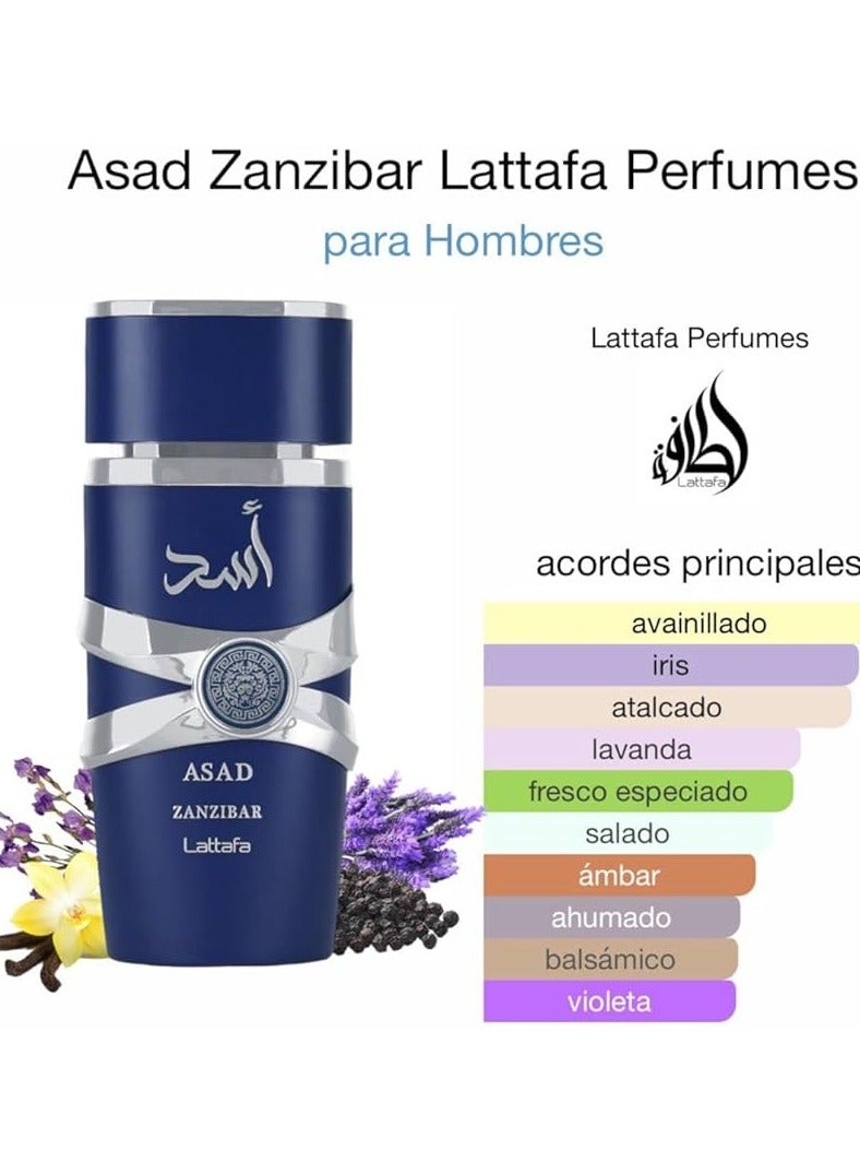 Lattafa Asad Zanzibar EDP 100ml - Image 2