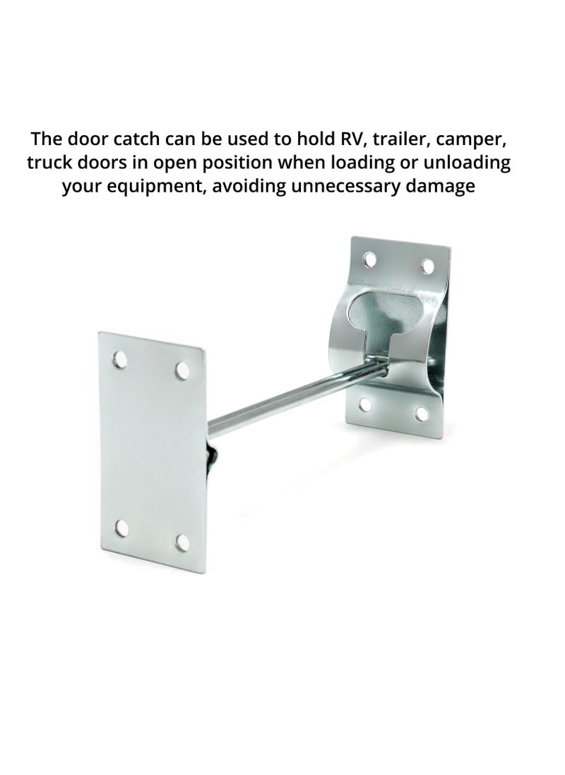 Generic 2 Pack 6 Inch Stainless Steel T-Style Door Latch for RV and Trailer with Screws  - Image 4