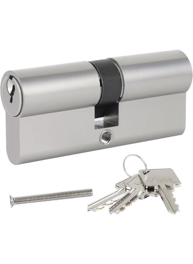 Biella Brass Cylinder Lock Barrel Profile Lock With 3 Keys Lock Anti-Rust Suitable For Wooden Doors Aluminum Doors Lock Cylinder 54Mm  - Image 1