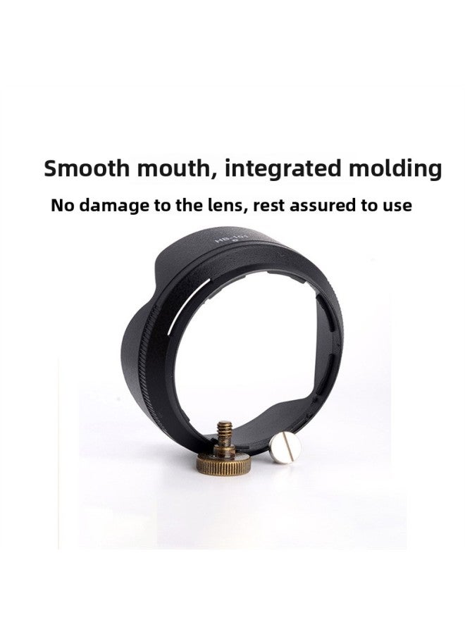 Suitable For Lens Hood HB-101 Suitable For Nikon Z DX 18-140 F3.5-6.3 VR Lens Sunshade-Color:Hood Filter UV Lens Cover (three-piece) - Image 5