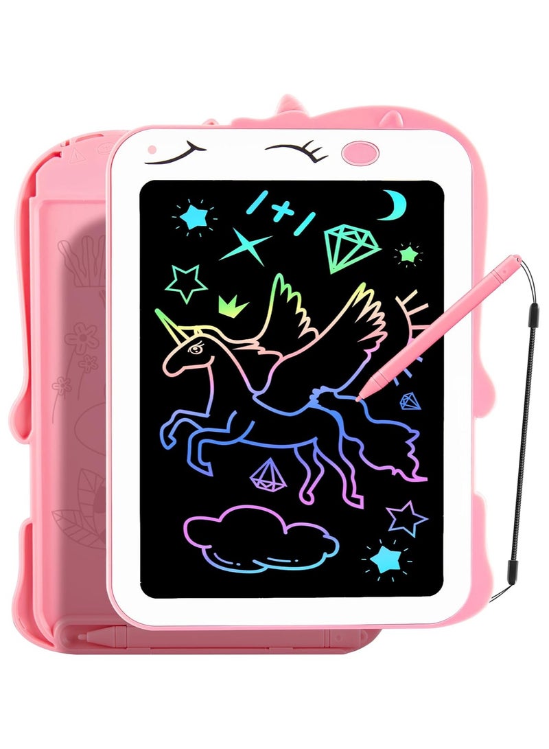 Arabest LCD Writing Tablet for Kids, Unicorn Girl Toys, Toddlers Toys Drawing Board, Educational Doodle Pad Kid Toys for 2-8 Year Old Girls and Boys Birthday Gift, 8.5inch  - Image 1