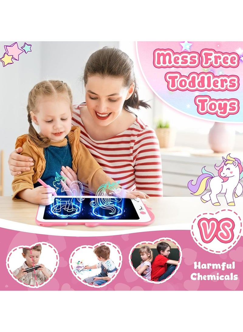 Arabest LCD Writing Tablet for Kids, Unicorn Girl Toys, Toddlers Toys Drawing Board, Educational Doodle Pad Kid Toys for 2-8 Year Old Girls and Boys Birthday Gift, 8.5inch  - Image 5