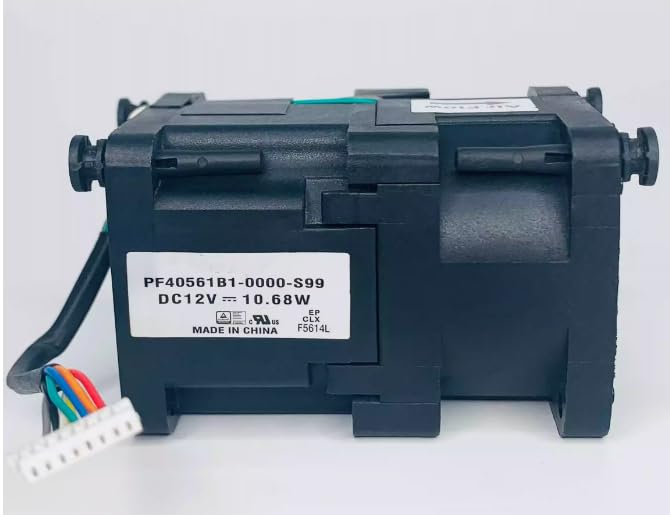 مروحة تبريد PF40561B1-0000-S99 بجهد 12V وقدرة 10.68 واط، أبعادها 40x40x56 مم - Image 1