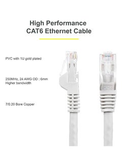 MOWSIL Cat.6 UTP Patch Cable 5 Mtr,IBE series copper-clad Aluminum 1000Mpbs 250MHz Aluminum Foil PVC Jacket  - Image 3