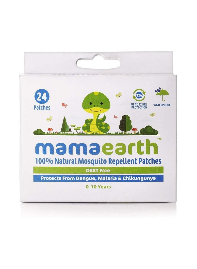 Mama Earth MAMAEARTH Natural Mosquito Repellent Spray, Patches, Fabric Roll On Combo - Image 2