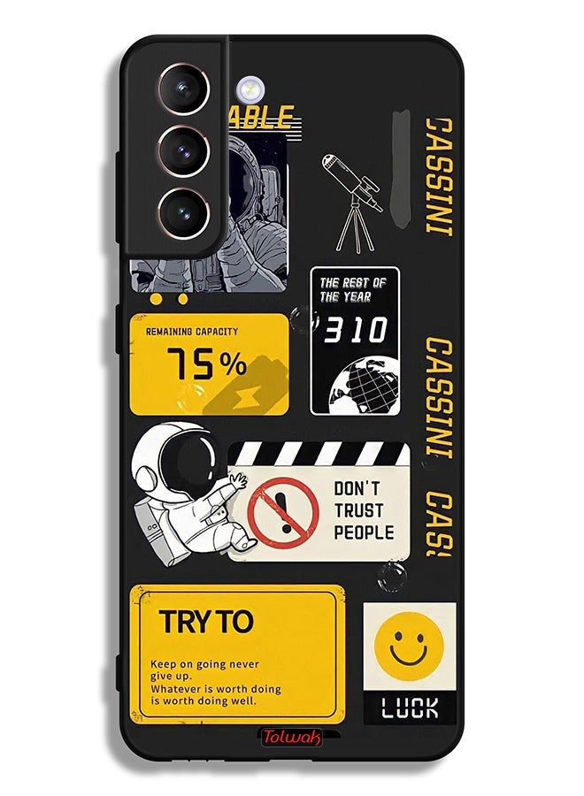 Tolwak Samsung Galaxy S21 Plus 5G Protective Case Cover Astronaut Agreeable - Image 3