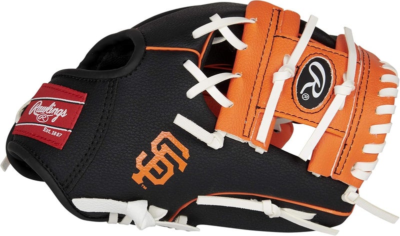 Rawlings | MLB Players Glove Series | T-Ball & Youth Baseball Gloves | 10" | All MLB Teams - Image 1