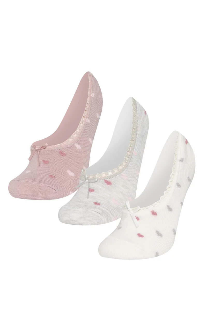 ديفاكتو Woman 3 piece Babet Socks