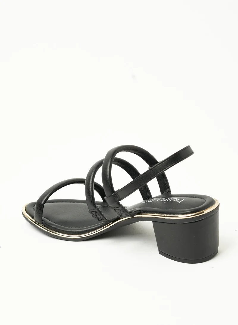 Beira Rio Sandals for Women with Back Strap – Stylish & Supportive sling Back Ladies Sandals