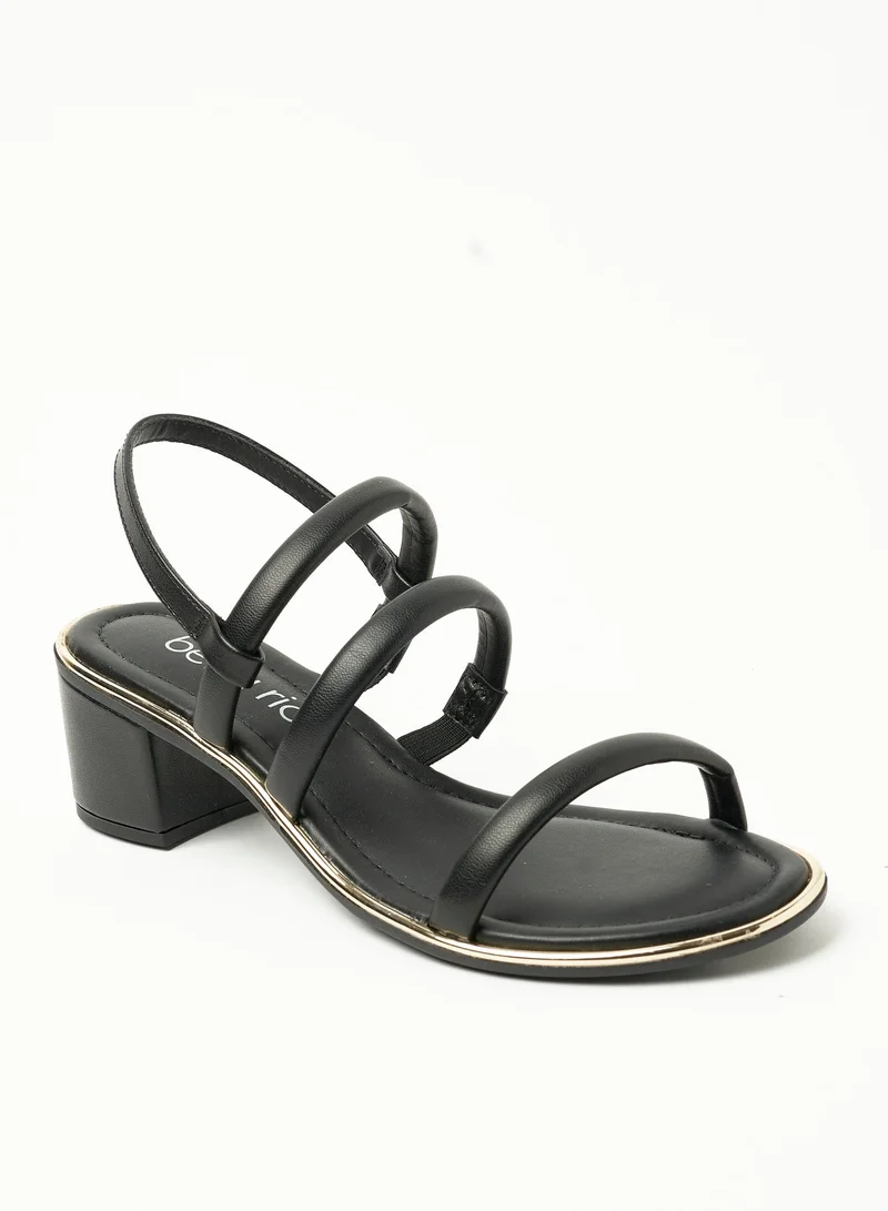 Beira Rio Sandals for Women with Back Strap – Stylish & Supportive sling Back Ladies Sandals