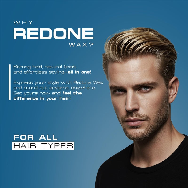Redone Hair Styling Spider Wax Show-Off 100ml | Maximum Control | Women & Men Hair Wax | Medium Shine - Image 2