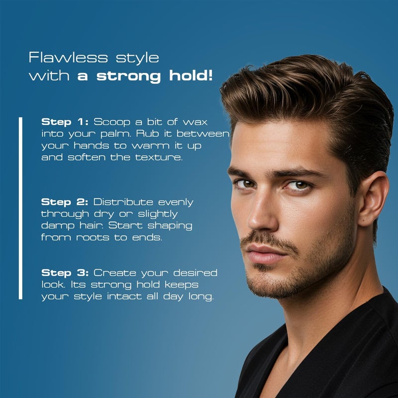 Redone Hair Styling Spider Wax Show-Off 100ml | Maximum Control | Women & Men Hair Wax | Medium Shine - Image 3