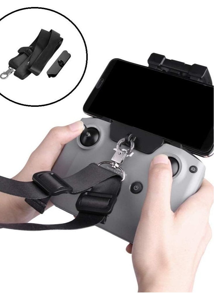 Captaintech Lanyard Neck Strap Adjustable Halter Strap with Hook Adapter for DJI Mavic 3 / Mini 2 / Air 2S / Mavic Air 2 / FPV Remote Control Drop Resistant Accessories  - Image 3