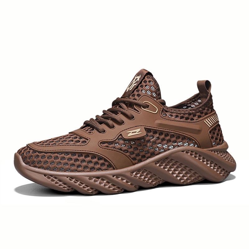 Plus Size Thin Large Net Breathable Air-Conditioning Shoes Trendy Boys Wear Sports Quick-Drying Wading Shoes - Image 5