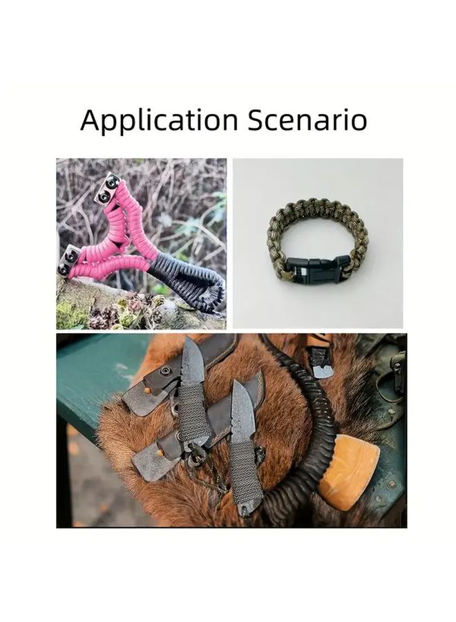 Colorful 30m Nylon Clothesline Non Slip Rope for Drying Clothes Camping Tying - Image 5