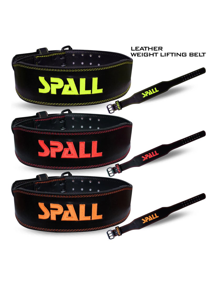سبال حزام رفع الأثقال لصالة الألعاب الرياضية واللياقة البدنية واللياقة البدنية والصالة الرياضية واللياقة البدنية وتمارين قوة الخصر وتمارين بناء القوة وسحب ما يصل - Image 3