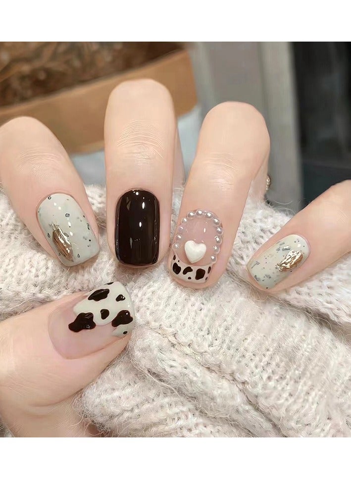 اضغط على أظافر 24 قطعة أظافر صناعية - Image 1