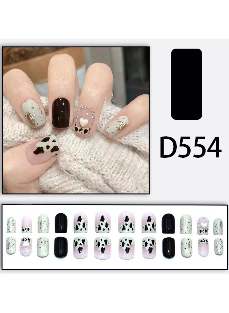 اضغط على أظافر 24 قطعة أظافر صناعية - Image 3