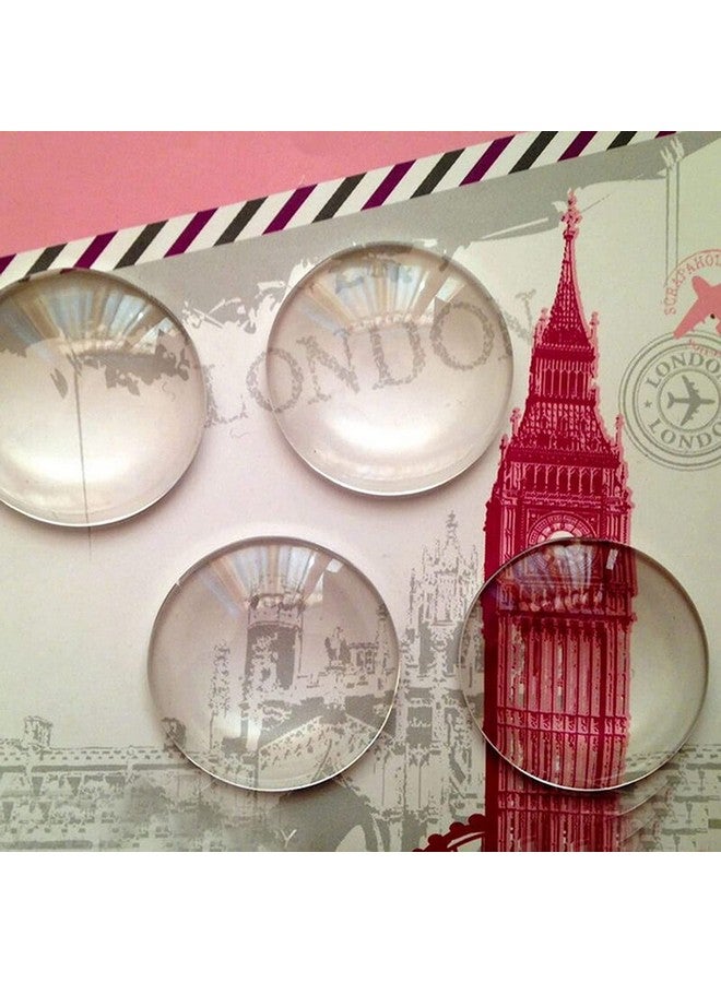 Pop Resin 100 Pcs 1.5 Inch Clear Epoxy Stickers Round Adhesive Epoxy Resin Domes Seals Stickers For Bottle Cap Pendants Or Diy Crafts Valentine'S Day Christmas Holiday Project - Image 4