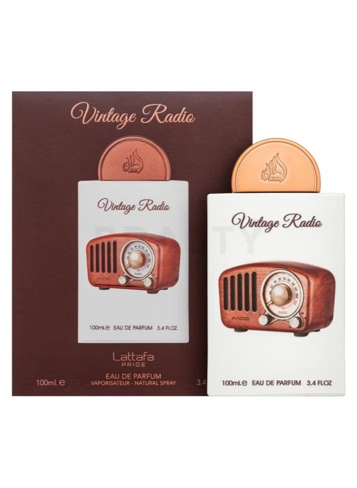 Lattafa Unisex Pride Vintage Radio Eau de Parfum 100 ml - Image 3