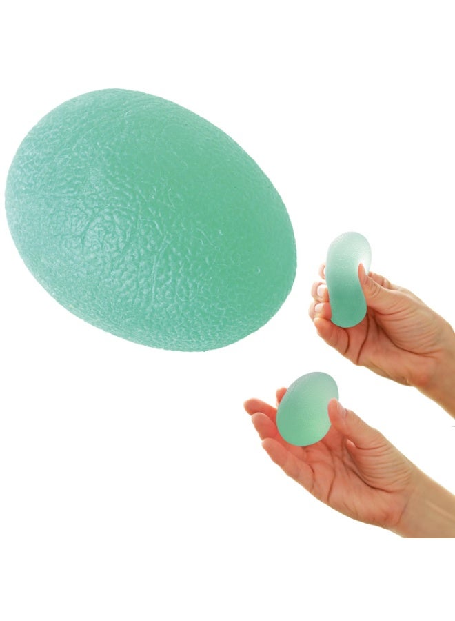 سيسيل SISSEL Press Egg Green – مدرب اليد والساعد، مقاومة قوية لتقوية قوة القبضة، بناء العضلات، تحسين الحركة والعلاج الطبيعي، تصميم مريح مع دليل تمارين - Image 1