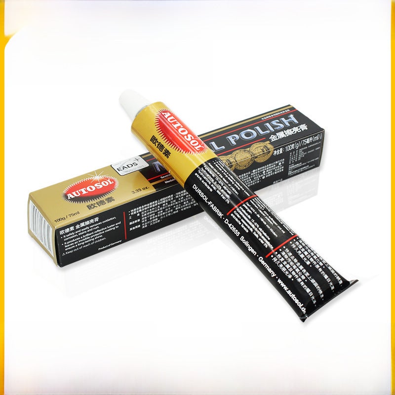 Whole German AUTOSOL metal polishing paste stainless steel polishing rust removal Mark oudesu copper-saving paste(100g/75ml aluminum Special) - Image 2