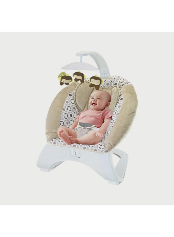 Portable rocking chair with music, comfortable for newborns and toddlers - Image 3