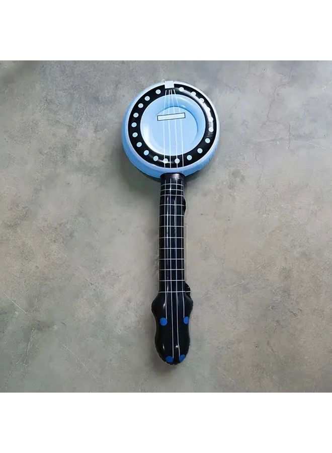 Inflatable PVC Guitar For Outdoor Games KTV Party Performance And Festive Props 1pc - Image 4