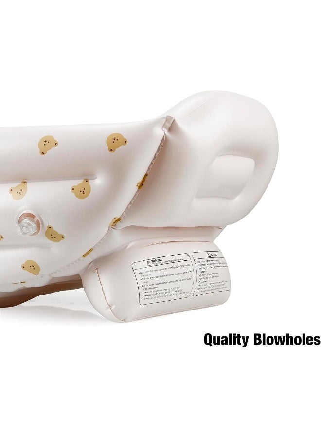 PandaEar Inflatable Bathtub for Toddlers, Collapsible Portable Bathtub - Image 4