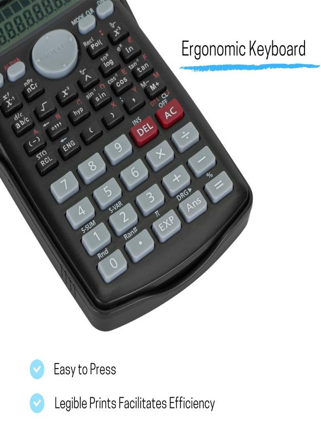 Mr. Pen Scientific 2 Line Calculator - Fraction & College Math Calculator for Students & Engineers - Image 4
