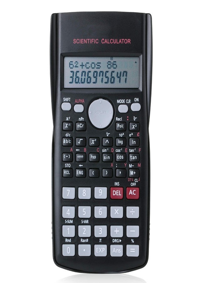 Mr. Pen Scientific 2 Line Calculator - Fraction & College Math Calculator for Students & Engineers - Image 1