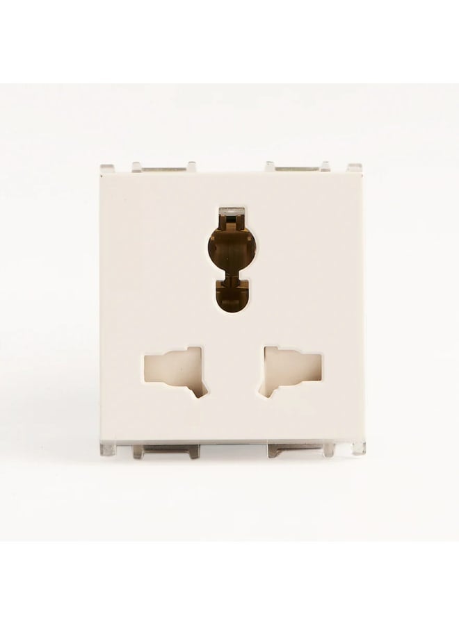 Panasonic 13 Amp White Triple Socket - Image 1